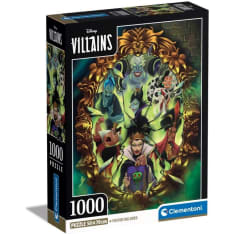 Clementoni 1000 Villains Compact Jigsaw Puzzle
