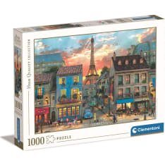 Clementoni Streets Of Paris 1000p jigsaw puzzle