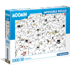 Clementoni 1000 returns Moomin Impossible puzzle
