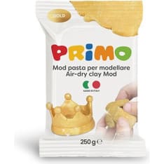 Primo muovailumassa 250g glitter kulta ilmassa kovettuva