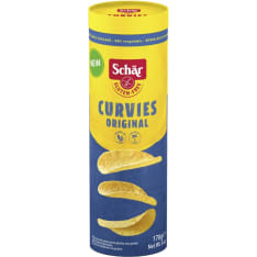 Schär Curvies Original 170g gluteeniton perunalastut