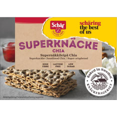Schär gluteeniton 140 g Chia supernäkkileipä