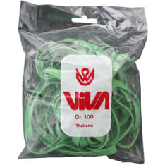 PP 100 g/pss thick green rubber loops