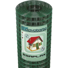 Esaplax 12,7 mm silmäkoolla 25 m PVC- pinnoitettu aitaverkko