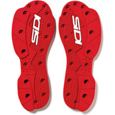 Sidi SMS Supermoto sole pair red