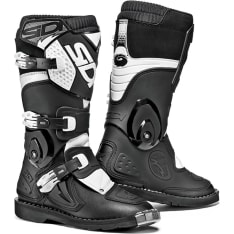 Sidi MX Flame Junior mustat ajosaappaat