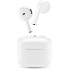 MusicSound Swag TWS bluetooth headphones white