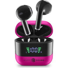 MusicSound Spark TWS bluetooth kuulokkeet pinkki