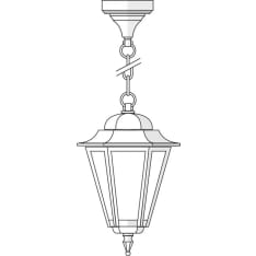 Noor Milano outdoor pendant light