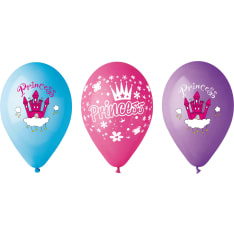 Gemar Balloons 5kpl prinsessa ilmapallo