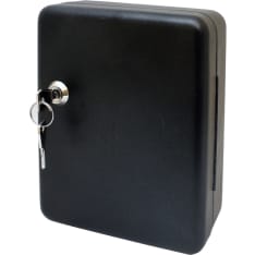 20-Slot Black Key Cabinet