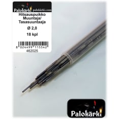 Palokärki muuntaja/tasasuuntaaja hitsauspuikko 2mm 18kpl