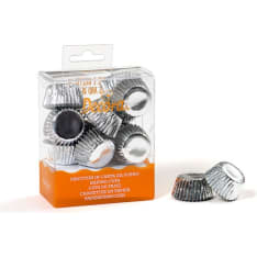 Decora 180kpl hopeiset makeis/minimuffinivuoat