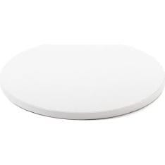 Decora white round 1,2cm thick cake stand