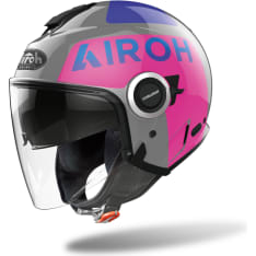 Airoh Helios Up pinkki kiiltävä kypärä