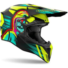 Airoh Helmet Wraaap Cyber Yellow Matte