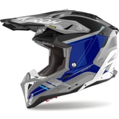 Airoh kypärä Aviator 3 Saber sininen kiiltävä