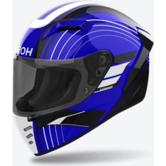 Airoh Helmet Connor Achieve Blue Gloss