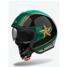 Airoh Helmet J 110 Command Mint Green Gloss