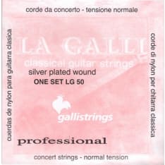 La Galli LG-50 Normal tension acoustic guitar Nylon strings