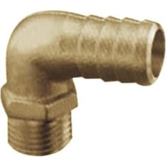 Letkuliitin 90° uros 3/4" x 25mm (messinki)