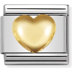 Nomination Classic 030116/01 raised heart piece