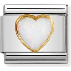Nomination Classic 030501/07 white opal piece
