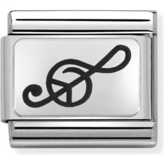 Nomination Composable Classic Clef Pendant