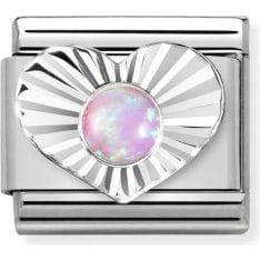 Nomination Classic 330508 heart pearl piece