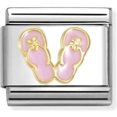 Nomination Classic 030272/89 pinkwhi flip flop piece