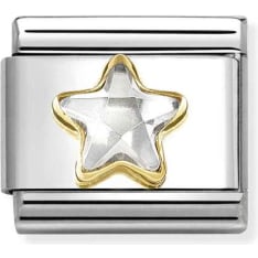 Nomination Classic 030614/010 cz star white piece