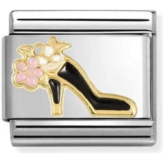 Nomination Classic 030272/95 shoe w flower bl piece
