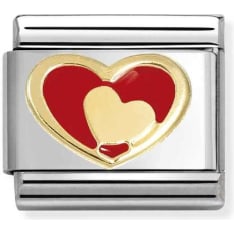 Nomination Classic 030283 heart heart pala