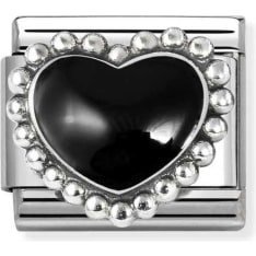 Nomination Classic 330204 raised heart piece