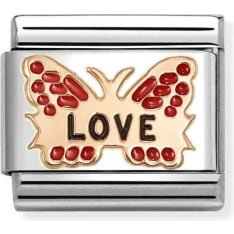 Nomination Composable SYMBOLI Butterfly link