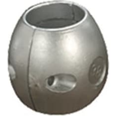 Axle zinc for the propeller shaft