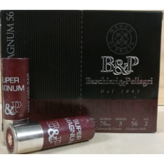 B&P 12/76 Super Magnum 56 g niklattu hauli 10 kpl haulikonpatruuna