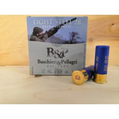 B&P Valle Light Steel 12/70 28 g 25 kpl teräs haulikonpatruuna