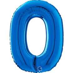 Sininen numerofoliopallo