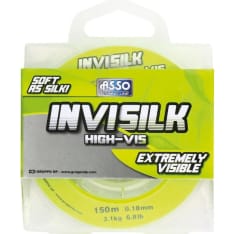 Asso Invisilk Keltainen 150m monofiilisiima