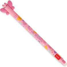 Legami Butterfly pinkki pyyhittävä geelikynä