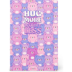 Legami viivoitettu muistikirja quaderno pieni Teddy Bear