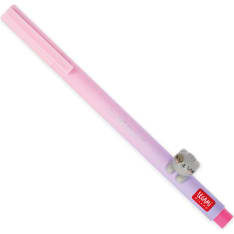 Legami Lovely Friends Kitty Gel Pen With Animal Decoration