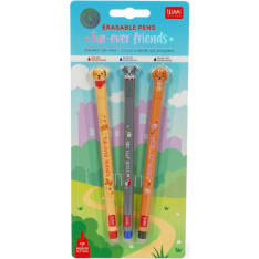 Wipe-off gel pen, pack of 3