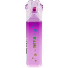 Pink cat highlighter pen