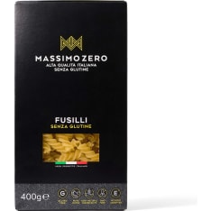 Massimo Zero Gluten-Free Fusilli 400g Pasta