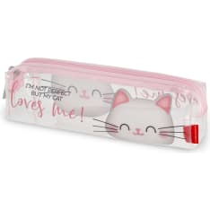 Legami Kitty Transparent Pencil Case