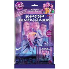 K-POP Demon Hunters tarra-albumi + 2 yllätyspakettia
