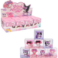 Hello Kitty Kuromi & Melody Pro Love Letters keräilyhahmo laatikossa