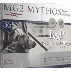 B&P 12/70 MG2 Mythos 36HV 36g NI 10 pc shotgun cartridge